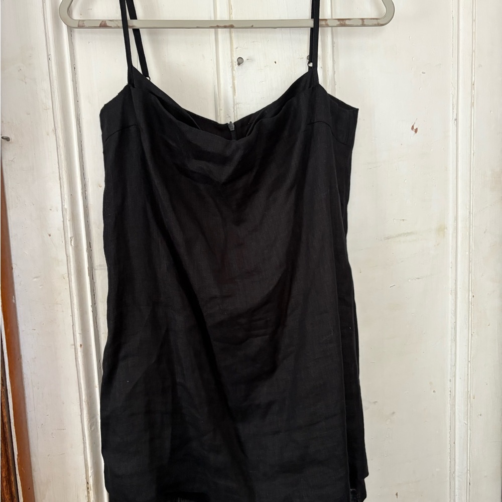 Zara Classic Black Zip-Up mono
